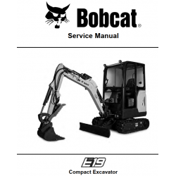 Bobcat - instrukcje napraw - schematy - DTR - service manuals - Bobcat E19
